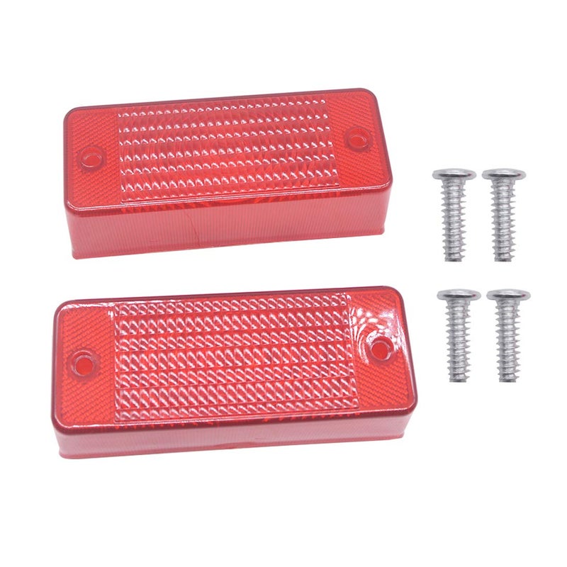 AIPICO 2 Pcs Rear Tail Light Lens 6672276 for Bobcat Skid Steer Loader A300 S100 S130 S150 T110 T140 T180 T190 T200 T250 - Image 2